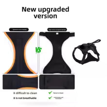 All-in-One Dog Leash and Harness, Retractable Dog Leash for Medium and Large Dogs, No-Pull Escape-Proof Vest Harness